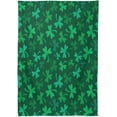 thumbnail image 2 of Coolnut St Patrick Clovers Shamrocks Tablecloth Rectangle Colorful Table Cloth Large Square Table Cover for Dining Kitchen Party 60"x108" Decor Gift, 2 of 7