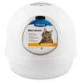 thumbnail image 4 of Petmate Booda Dome Plastic Enclosed Cat Litter Box with Dome Lid, Covered Cat Litter Pan, White, 4 of 10