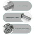 thumbnail image 4 of Push Door Latches 4 Pack Heavy Duty Touch Latch Pop Out Latch for Cabinet Doors Drawer Magnetic Push Latch RV Closet, 4 of 7