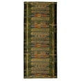 thumbnail image 2 of Liora Manne Marina Tribal Stripe Indoor Outdoor Area Rug Green, 2 of 5