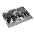 thumbnail image 3 of Print: Secty. Baker, General March & Deberne Decorating Grave Of French, 3 of 4