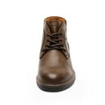 thumbnail image 3 of Bruno Marc Men's Fashion Chukka Boots Casual Lace up Plain Toe Boot Durable TPR Shoes STONE-8 DARK/BROWN Size 6.5, 3 of 5
