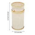 thumbnail image 6 of Makeup Brush Holder Organizer Dustproof Makeup Brush holder with Lid Storage Cup Gold, 6 of 12