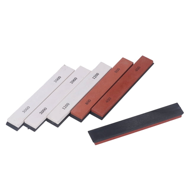 Piedra Para Afilar Cuchillos, Afilador De Cuchillos Fácil De Montar Durable 180 400 800 1200 2000 3000 Grano Compacto Para Tijeras