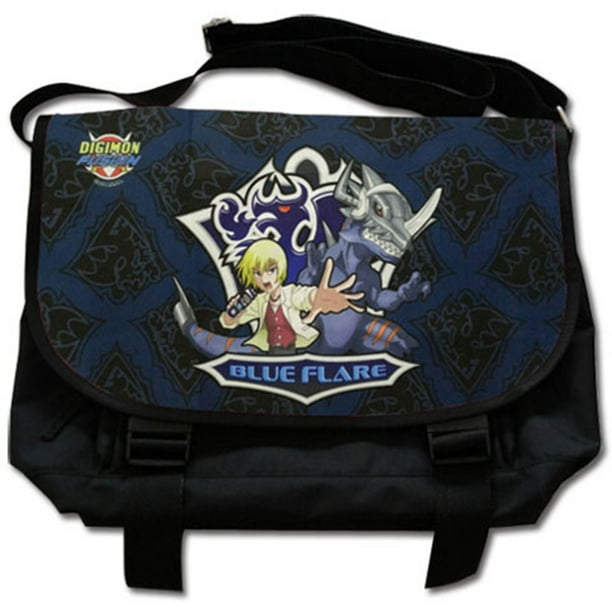 Digimon Blue Flare Anime Messenger Bag - Walmart.com