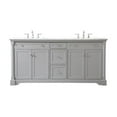 thumbnail image 3 of 72 inch double bathroom vanity in Grey, 3 of 8