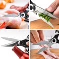 thumbnail image 2 of Stainless Steel Kitchen Shears - Heavy Duty Meat & Poultry Scissors for All-Purpose Food Preparation, 2 of 5