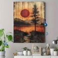 thumbnail image 4 of Qisvanset Framed Canvas Wall Art, 12x16 Inch Psalm Bible Verse Religious Jesus Wall Painting, 4 of 5