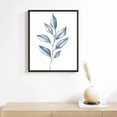 thumbnail image 2 of NIJIAN  Wall Decor Watercolor Minimalist Leaves Wall Art Print- Living Room or Bedroom Decor, Modern Botanical Plant Canvas Print framed, 2 of 4