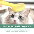 thumbnail image 3 of COMPUKAS Plastic Pet Grooming Comb with Comfortable Handle for Easy Loose Hair Removal and Massage, 3 of 8