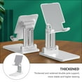 thumbnail image 5 of NICEXMAS White Adjustable Cell Phone Holder and Tablet Stand with Stable Rack for Video and Office, 5 of 5