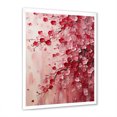 thumbnail image 2 of Designart "Cherry Orchard in Bloom IV" Floral Framed Wall Art - Traditional Pink Cherry Hallway Framed Wall Art Decor, 2 of 6