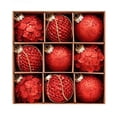 thumbnail image 2 of Christmas Ornament Balls 9 Pcs/8cm HandMade Sequin Xmas Decor for Christmas Tree Decorations, 2 of 7