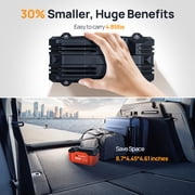 ECO-WORTHY Portable 12V Lithium Battery, 20Ah LiFePO4 Deep Cycle Rechargeable Battery, Built-in BMS, 4000+ Cycles,Perfect for Outdoor Camping Fishing RV Marine Trolling Motor Fishfinder