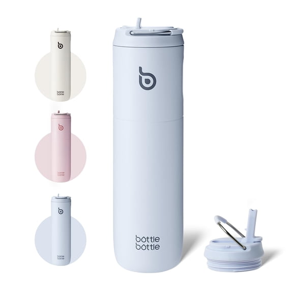 Botella Térmica BOTTLE BOTTLE 710 ml Aislada con Pajilla