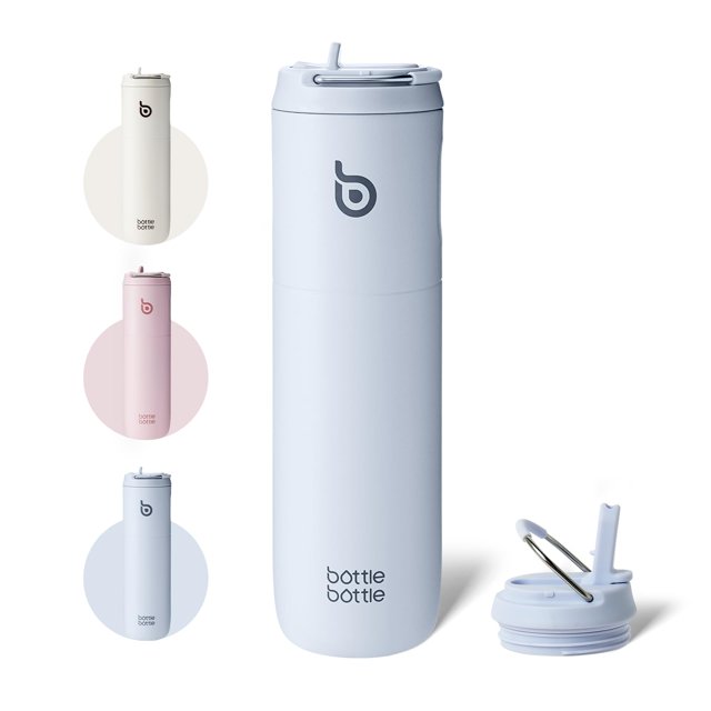 Botella Térmica BOTTLE BOTTLE 710 ml Aislada con Pajilla