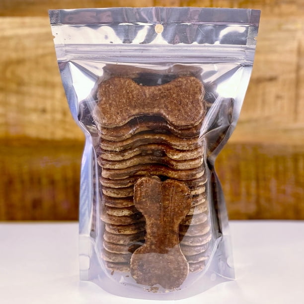Smackin' Snax Chicken Liver Dog Treats Basted Bones Healthy 100 Natural Treats for Puppies and