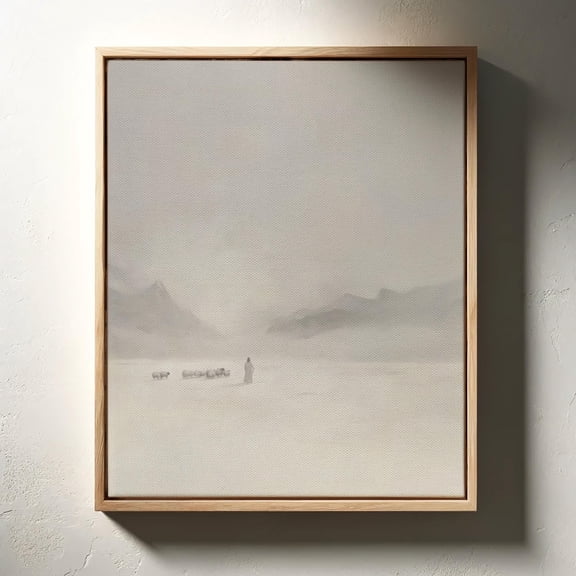 Jesus Leaves The 99 , Lost Sheep Good Shepherd Art, Jesus Artwork Christian Poster, Lds Artwork, Christian Wall Art 77 UNFRAMED Poster, Wall Art for Decor, Present, 8x12