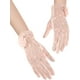 thumbnail image 5 of Guantes de encaje Skylety para mujer cortos con estampado floral para fiesta de té x3, 5 of 7