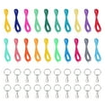 thumbnail image 1 of 1 Set 20 Colors 2.5mm DIY Colorful Plastic Knitting String Bracelet DIY Accessories for Women Home Girls (Mixed Color), 1 of 6