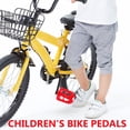 thumbnail image 4 of LEEYNEER Red Bike Pedals with Non-Slip Design for Safe Riding and Comfortable Long Rides on Mountain or Road, 4 of 8