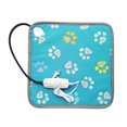 thumbnail image 1 of Pet Electric Blanket Heating Pad US Standard 110V 45x45cm Green, 1 of 8