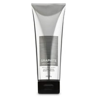 Bath and Body Works Graphite for Men Ultra Shea Body Cream Moisturizing Lotion 8 ounces