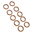 thumbnail image 1 of 10 Piezas Junta Tubo Junta Tubo Silenciador Anillo Junta Goma Tubo Material Hierro Adecuada para Scooter Motocicleta Reparación, 1 of 8