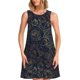 thumbnail image 1 of Balery Copper-Gold Gloss Outline Rose Vestidos de verano para mujer con estampado: vestido holgado sin mangas, vestido playero informal y cómodo para días calurosos., 1 of 7