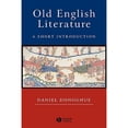 thumbnail image 1 of Pre-Owned Old English Literature: A Short Introduction (Paperback) 0631234861 9780631234869, 1 of 1