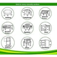 thumbnail image 5 of 9.5mm (Dia) X 3.7mm (H) Round Cabinet and Furniture Bumpers Silicon Rubber Kitchen Cabinet Door Pad Bumper Stop Damper Cushion, 5 of 5