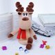 thumbnail image 5 of Juguete de Peluche de Navidad Linda Bufanda Roja 50 cm Muñeco de Peluche YONGSHENG, 5 of 5