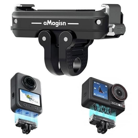 Magnetic Adapter Mount for DJI Osmo 360 / Action 5 Pro / Action 4 / Action 3 Metal Quick Release Adapter