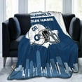 thumbnail image 4 of Custom Indianapolis Blanket Personalized Throw Blankets Name and Number for Men Women Boy Football Style Decor Gifts, 4 of 6