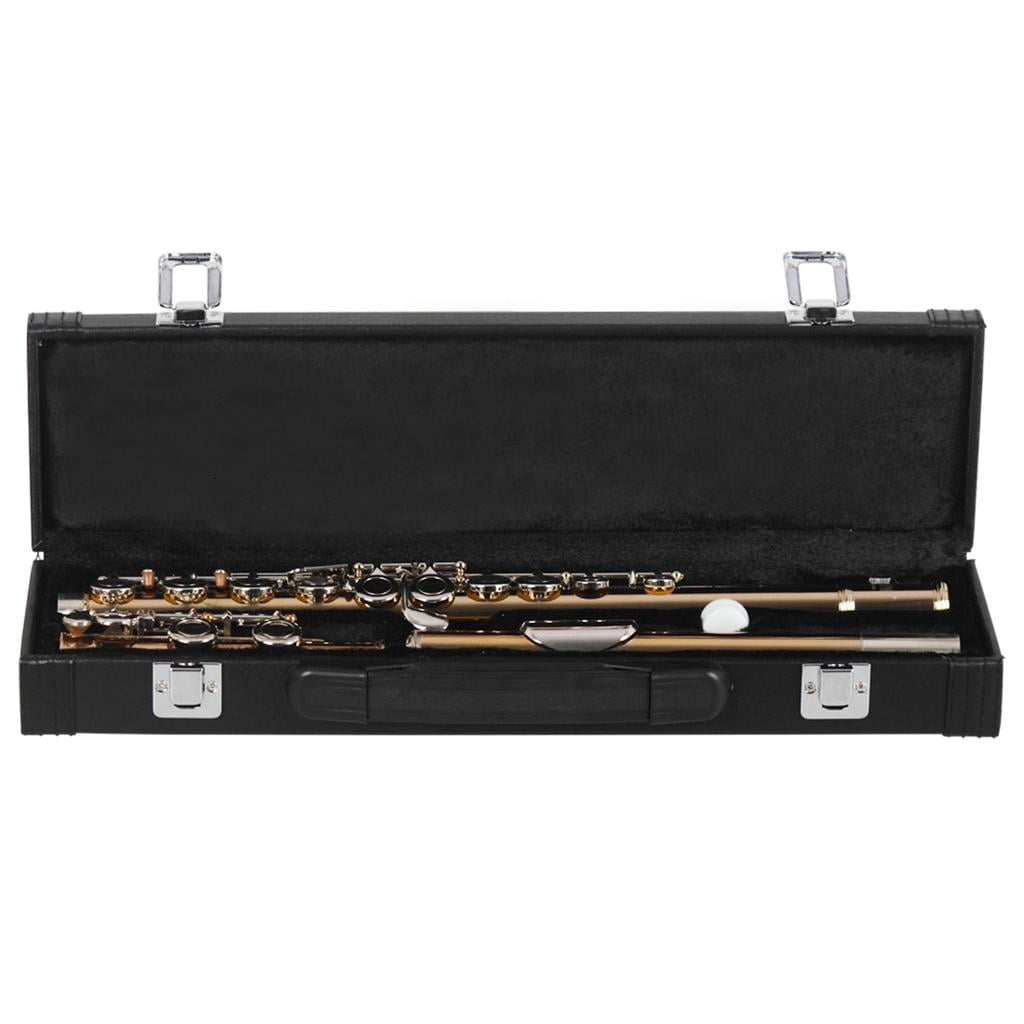 SDFGTstore 16 Closed Holes Flute C Key Flute Concert Performances Flute Woodwind Instrument
