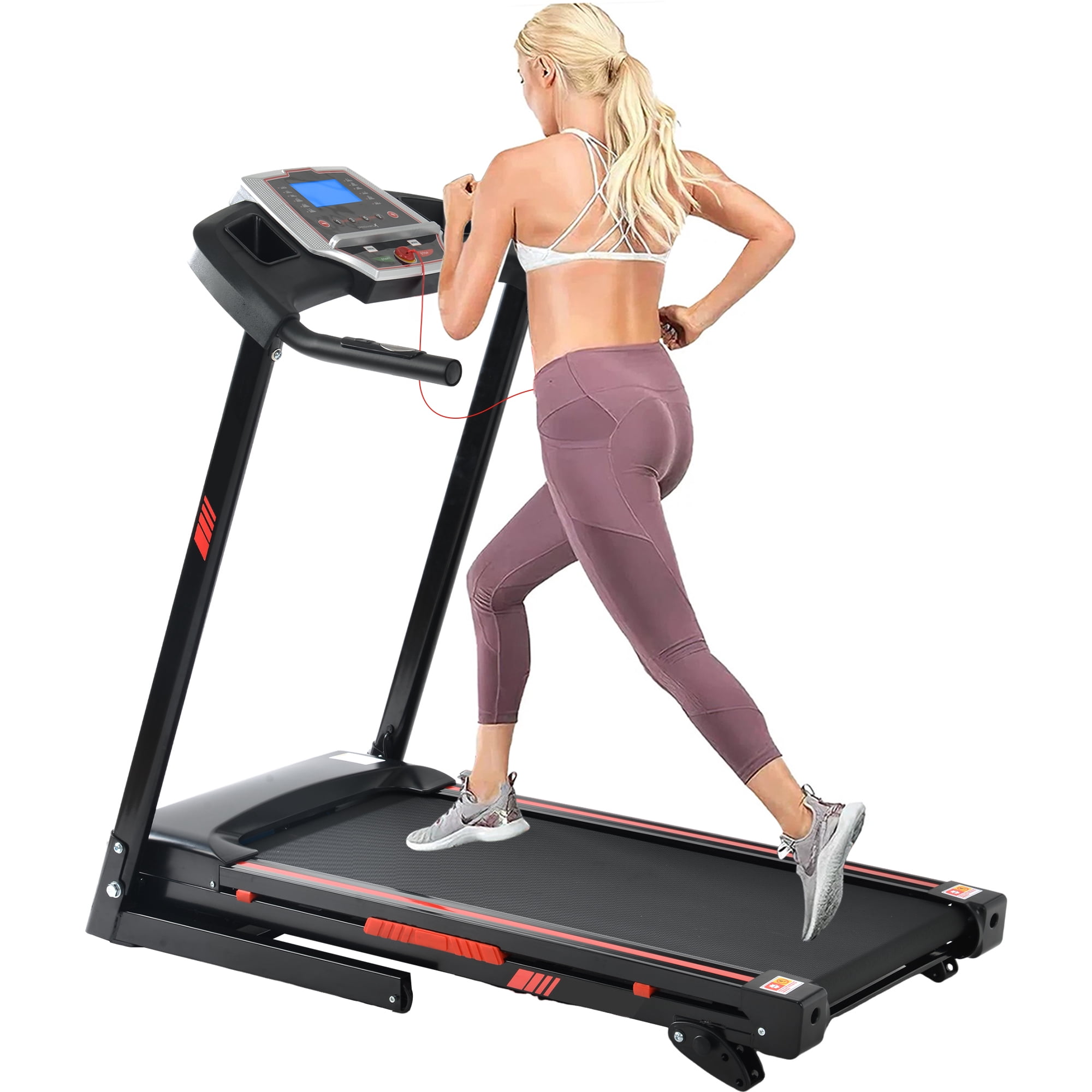Aukfa AK-SF02-009 Folding Treadmill with Incline 330 lb Weight Capacity 8.5 mph Speed