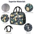 thumbnail image 4 of Lunch Bag Lunch Box for Women Reusable Insulated Lunch Bags,Water-Resistant Lemon Print Cooler Lunch Tote Bag, Large Capacity for Work Travel Picnic, 4 of 6