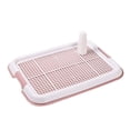 thumbnail image 3 of TISHITA Dog Potty Pan Portable Dog Toilet for Small and Medium Dogs Pets Accessories Pink, 3 of 8
