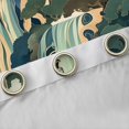 thumbnail image 4 of jejeloiu Boho Bohemian Waterfall Curtains Pack of 2 (42x84 Each),Natural Scenery Curtains Blackout,Green Beige Bedroom Curtains For Men Women,Luxury Bedroom Decor, 4 of 6