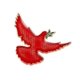 thumbnail image 1 of 10pcs Peace Dove Brooch: Cute Dove Pin With Olive Branch Lapel Pin For Women And Men Clothes Bags Backpacks Jackets Scarves Accessories, 1 of 3