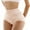 Beige, variant on Women's Seamless Shapewear Underwear - High Waisted Panty for Everyday Comfort and Style