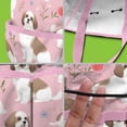 thumbnail image 5 of Garden Tool Bag,Shih Tzu Dogs and Pioneer Flower Garden Tool Organizer,Garden Gifts,Waterproof Multi-Pocket Garden Tool Storage 11.8x5.5x11.4 Inch(Tools NOT Included), 5 of 6