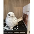 thumbnail image 3 of NEW WHITE Modern Farmhouse Bird Figurine, Bird Statue Sculpture - Carved Rustic Distressed Animal Bird Ornaments - Home Decor Accents Collectible Bird Figurine | Spring, 3 of 5