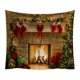 thumbnail image 1 of Tapiz de Navidad Árbol de Navidad Tela de Papá Noel Tela de pared Calcetines de Navidad Regalo de Navidad Tapiz colgante de pared Sailing  Electrónica, 1 of 4