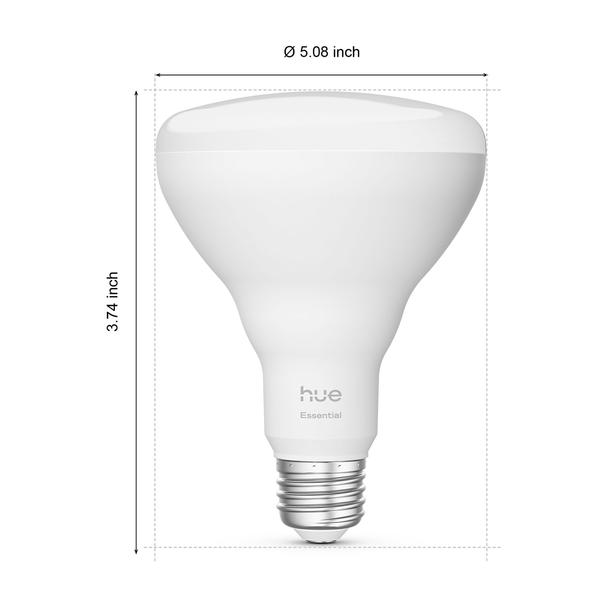 Philips Hue Essential White & Color Ambiance 65-Watt Equivalent (650lm) BR30 Flood Light Bulb (Medium Base) 1-Pack