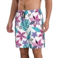 thumbnail image 2 of Balery Hawaiian Style Traje de Baño Estilo Hawaiano para Hombre, Shorts de Secado Rápido con Bolsillos-Medium, 2 of 6