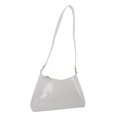 thumbnail image 2 of Bolsa vagabundo de moda para mujer transparente de PVC para axila sencillo para regalo (blanco) Ehuebsd Para Estrenar, 2 of 2