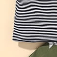 thumbnail image 4 of Kogui Baby Winter Clothes Set Newborn Baby Boy Clothes Outfits Embroidered Waffle Long Sleeve Romper Pants Hat Fall Winter 3 Piece Set 0 3 6 9 12 18 24 Months,(Green 3-6 Months), 4 of 6