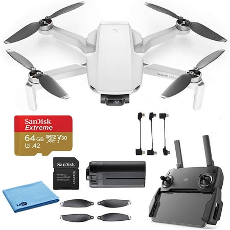 DJI Mavic Mini Starter Bundle - Drone FlyCam Quadcopter UAV with
