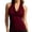 RD1, variant on Fgnfyis Womens Tops Women's Casual Summer Sleeveless Neck Draped Front Backless Tank Top Women Tank Tops Purple S